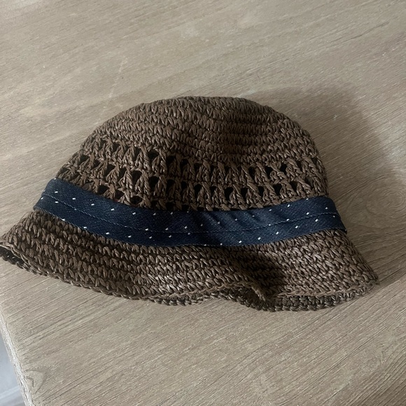 Gap brown straw hat large/extra large - Picture 1 of 6